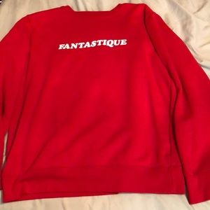 Red Long Sleeve Shirt